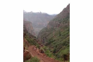 bridge on north rim trail