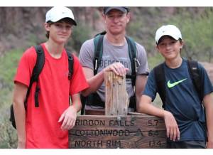 on the way to the north rim