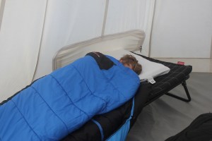 Tipi at Yellowstone Under Canvas.